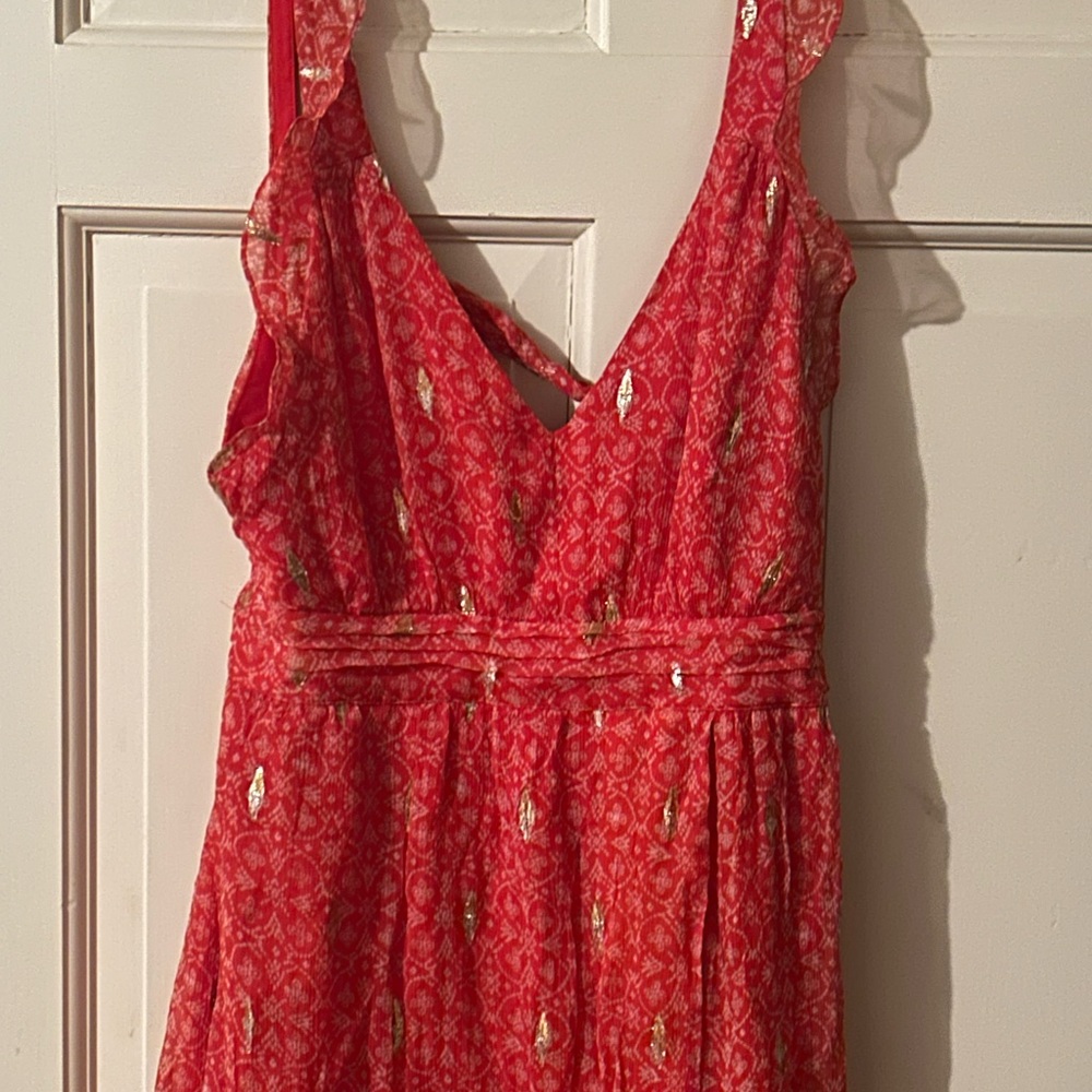 ba&sh Vibrant Red Dress